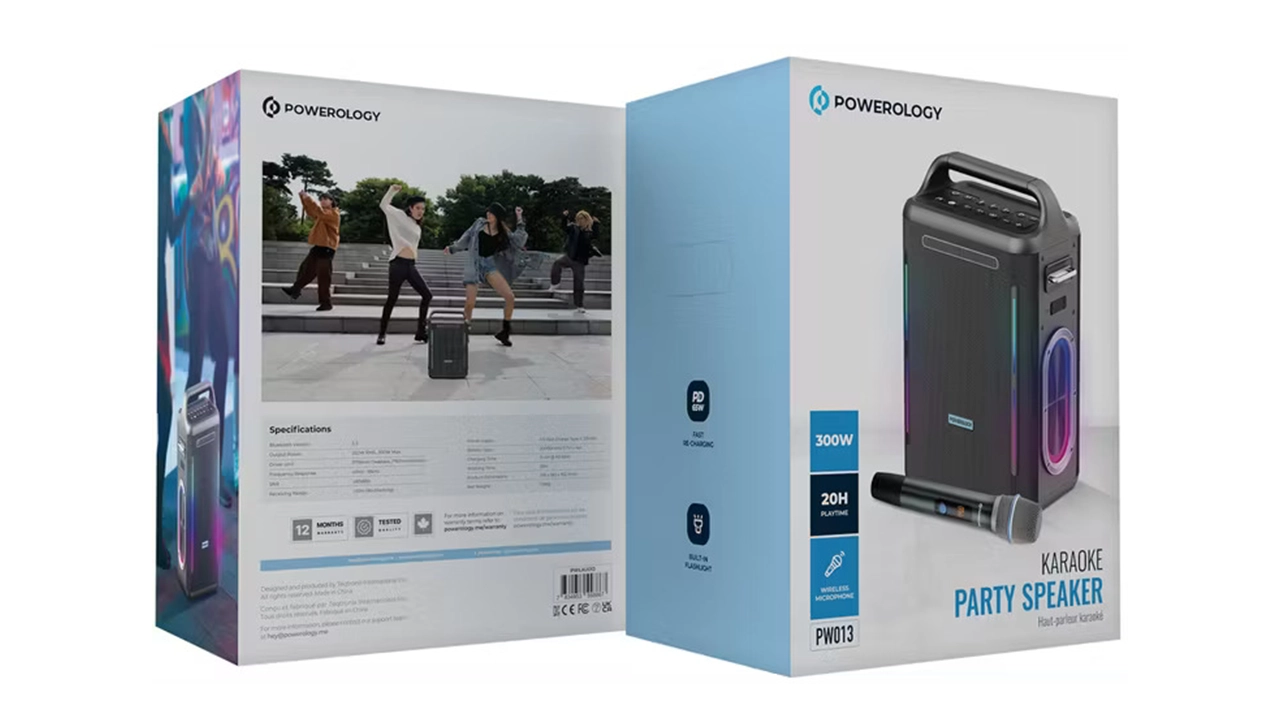 اسپیکر 300 وات پاورولوژی Powerology Party Speaker PW013