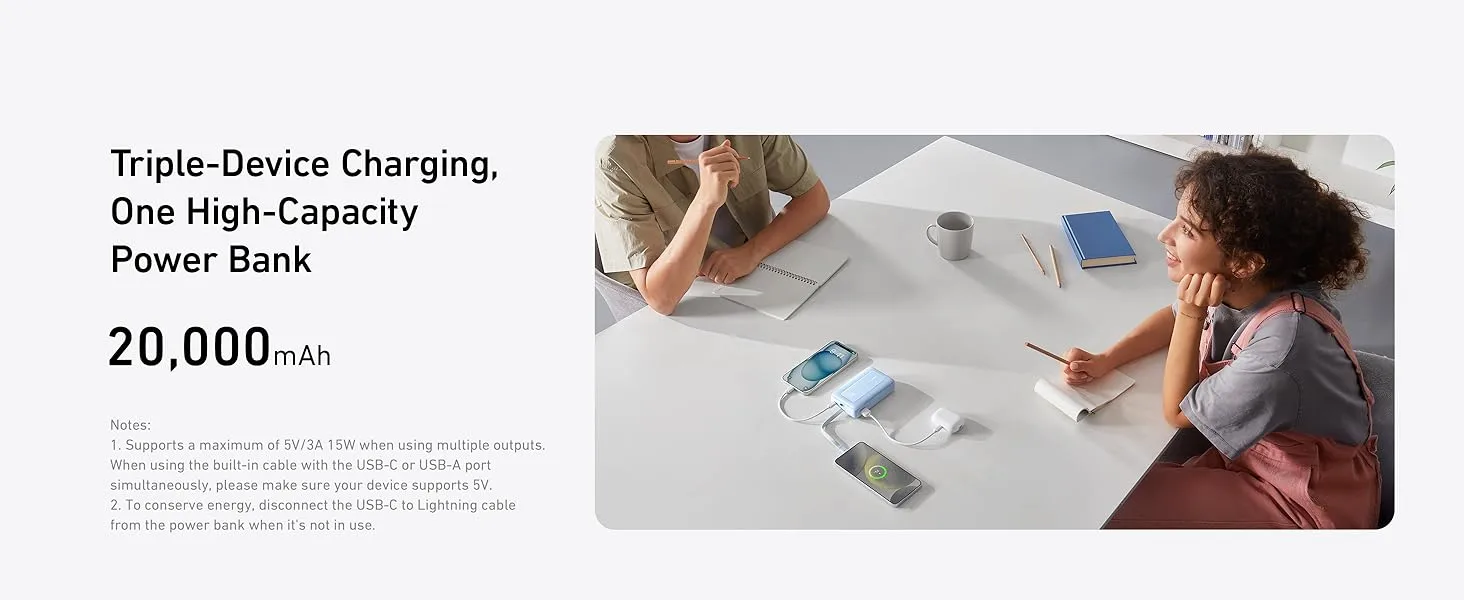 پاوربانک 20000 میلی آمپر انکر Anker Zolo Power Bank 20000mAh A1689 2 A1689 3