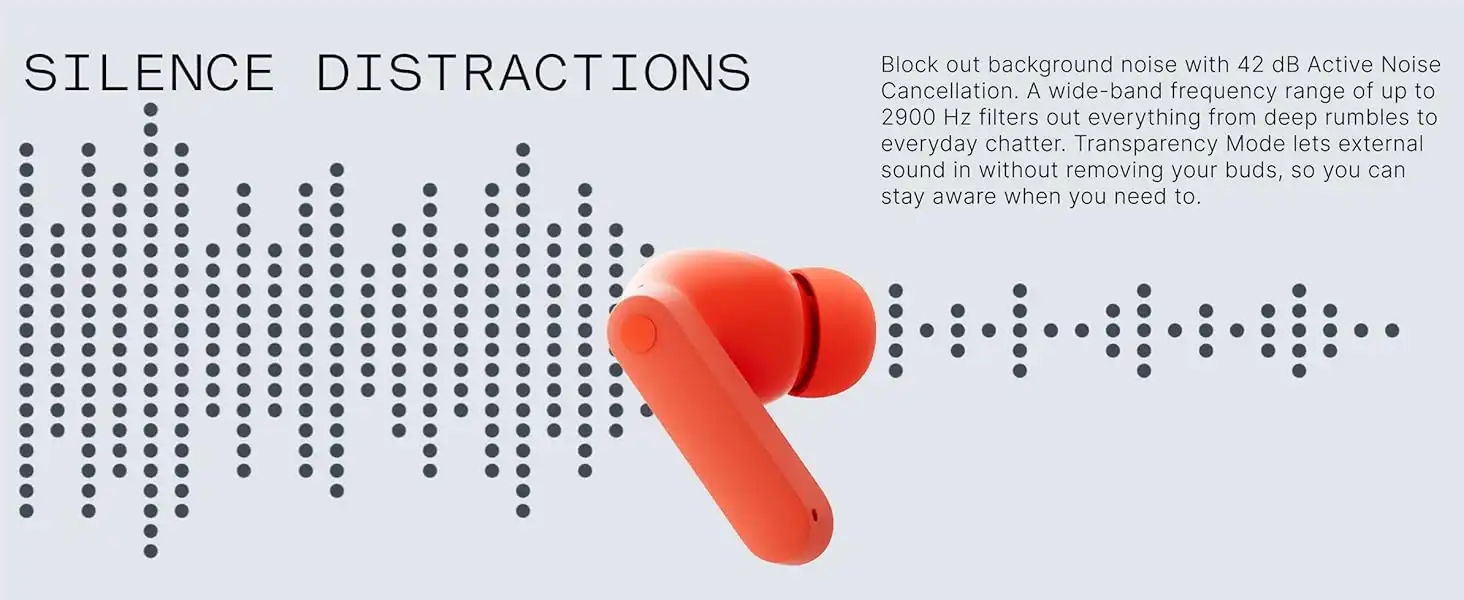 هدفون بی سیم سی ام اف CMF Buds 2a Wireless Earbuds 4 buds2a 16