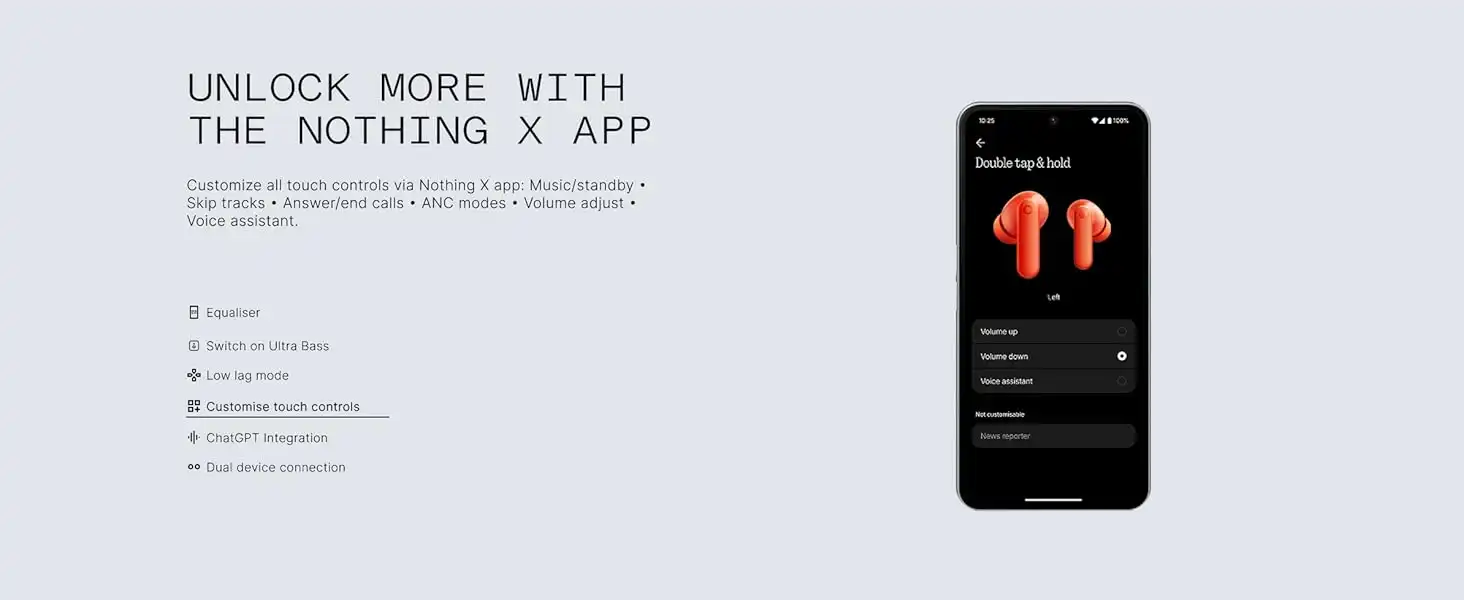 هدفون بی سیم سی ام اف CMF Buds 2a Wireless Earbuds 6 buds2a 6