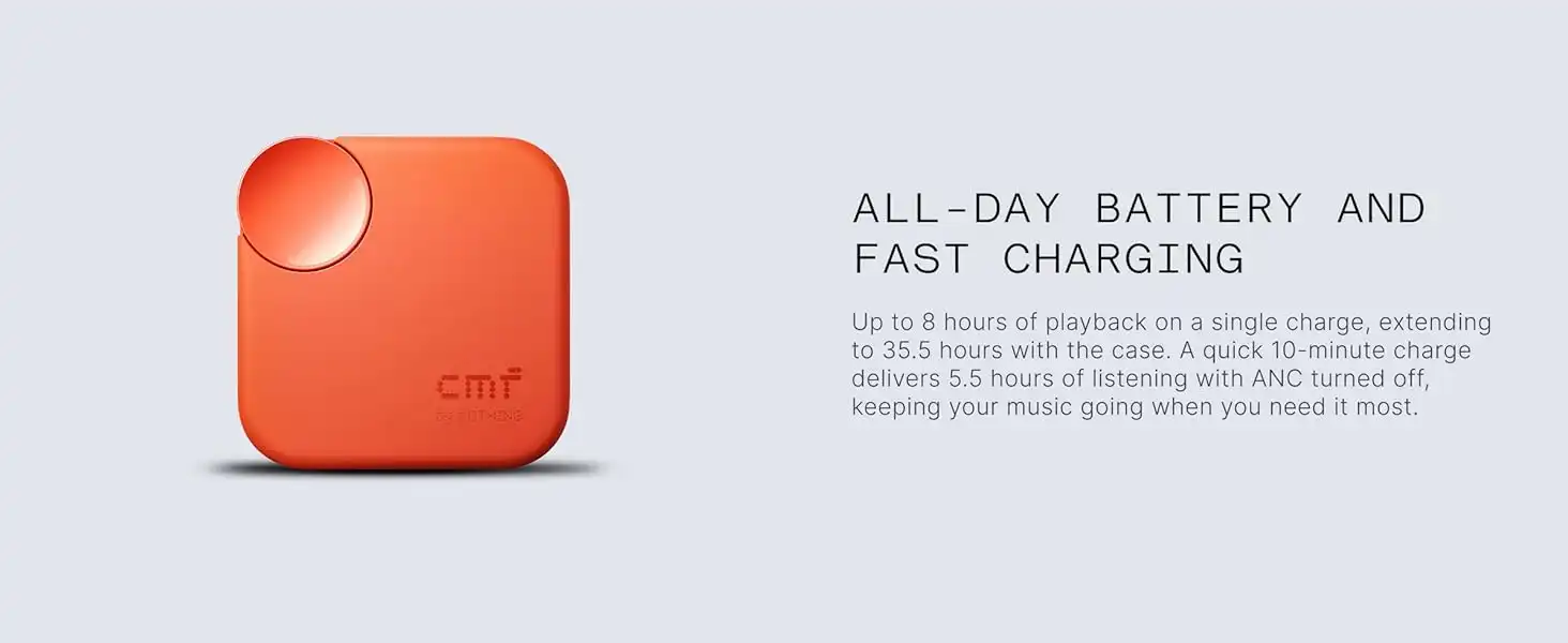 هدفون بی سیم سی ام اف CMF Buds 2a Wireless Earbuds 9 buds2a 7