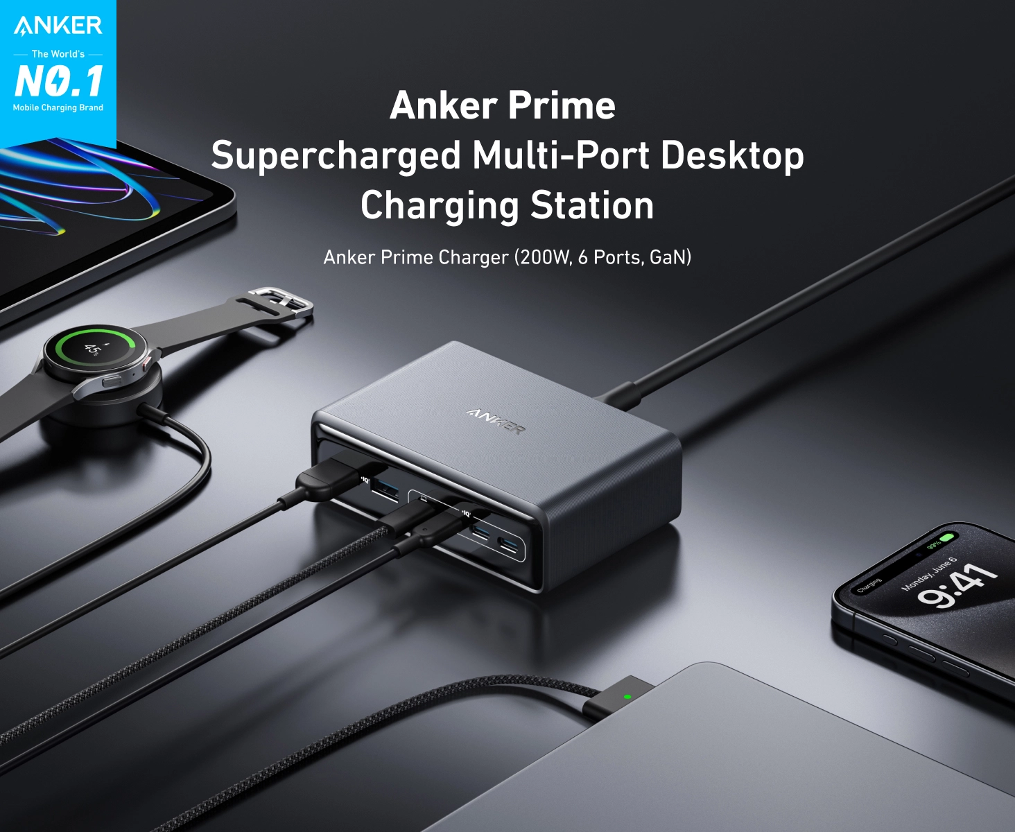 Anker Prime Charger 200W A2683