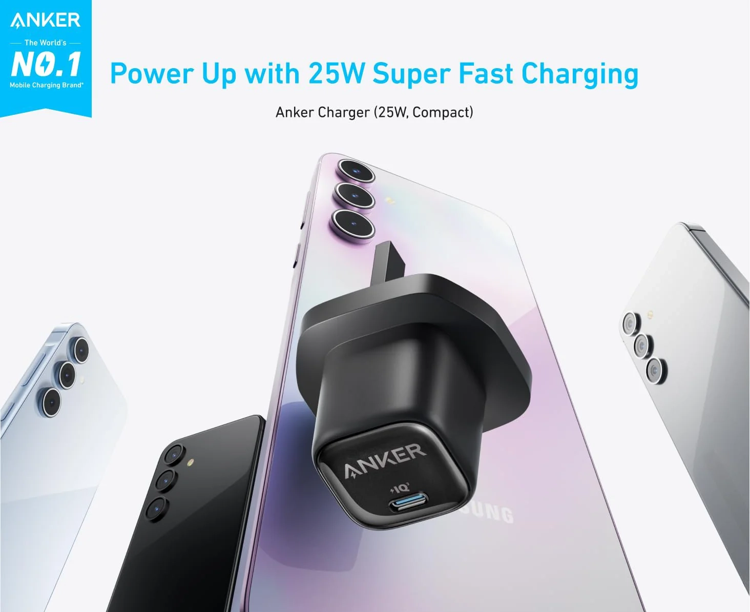 شارژر دیواری 25 وات انکر Anker 25W USB C PPS Charger A2656