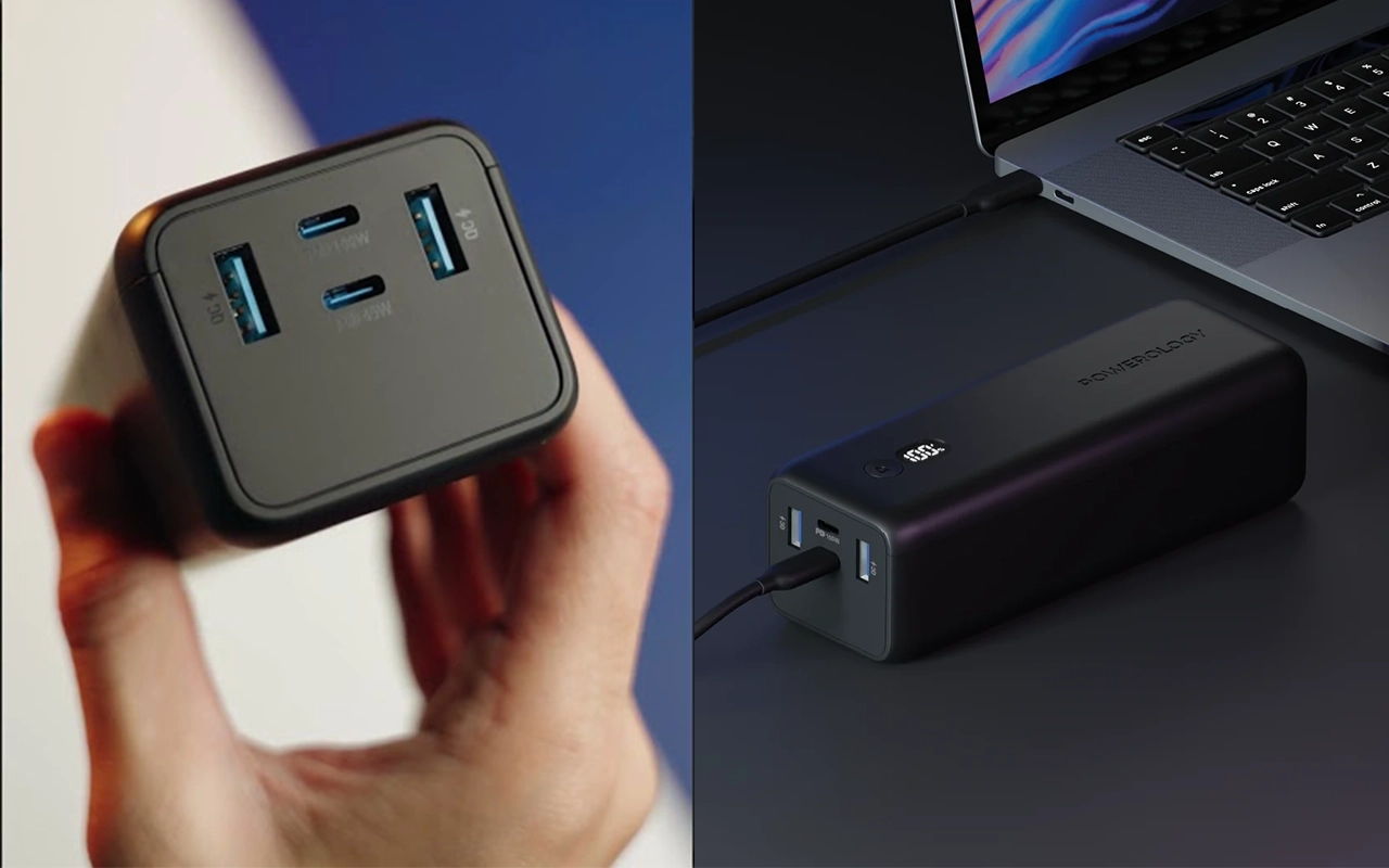 Powerology Onyx 30000mAh Power Bank 