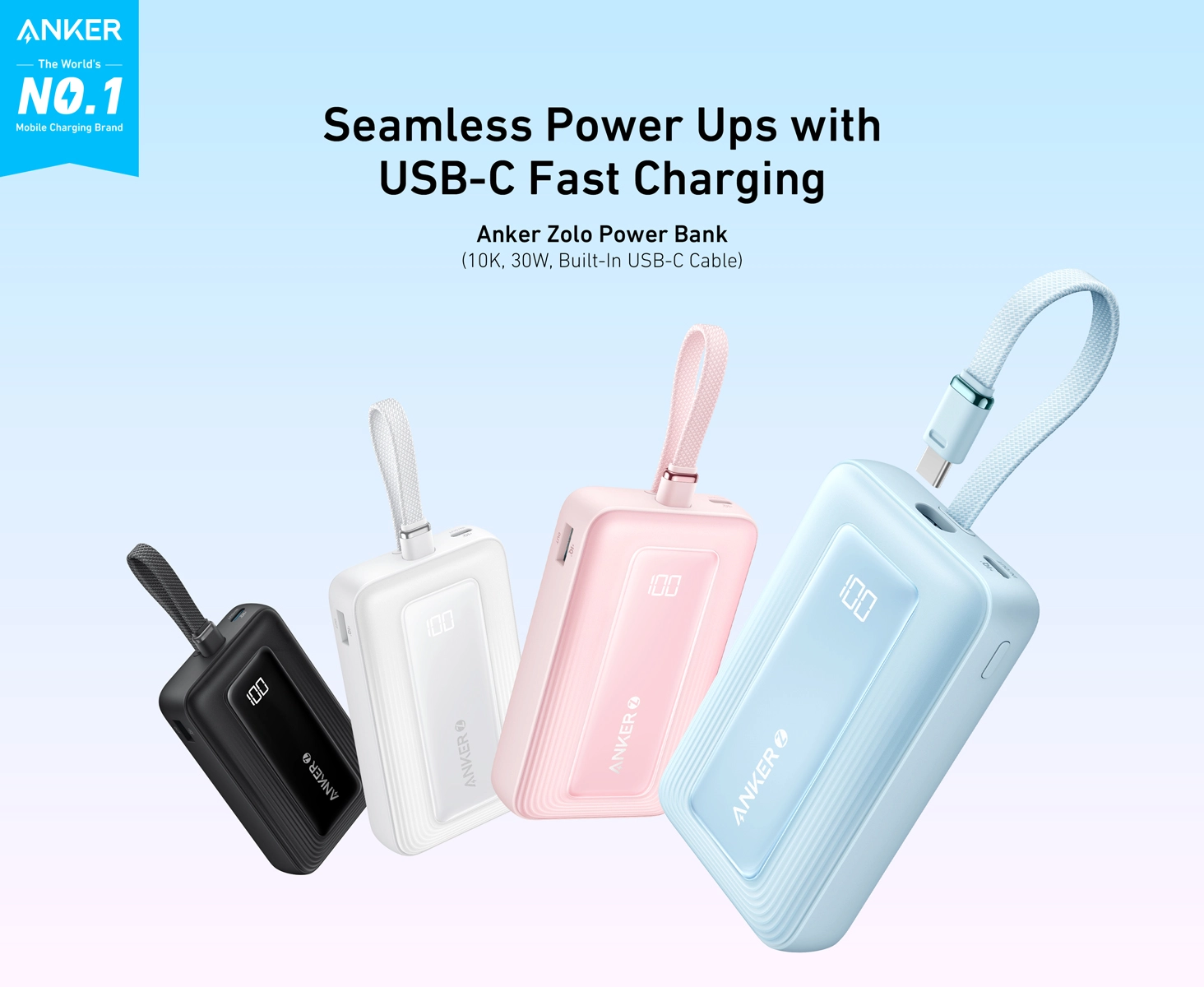Anker Zolo Power Bank 10000mAh A1688