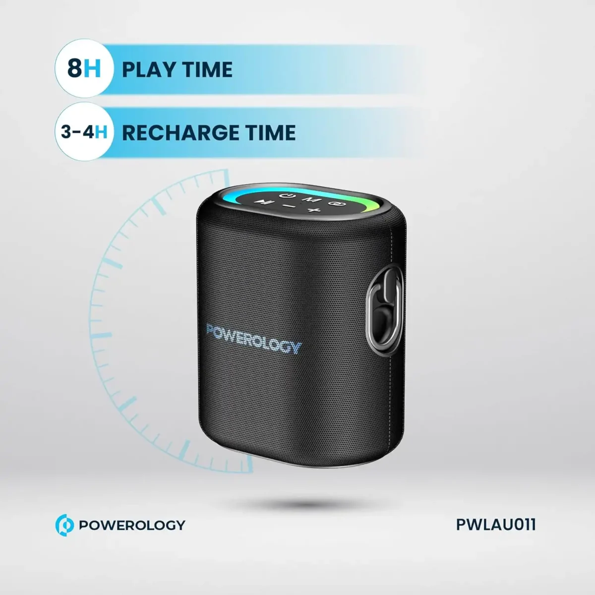 اسپیکر پاورولوژوی Powerology Portable Loud Speaker PW011 - Image 2