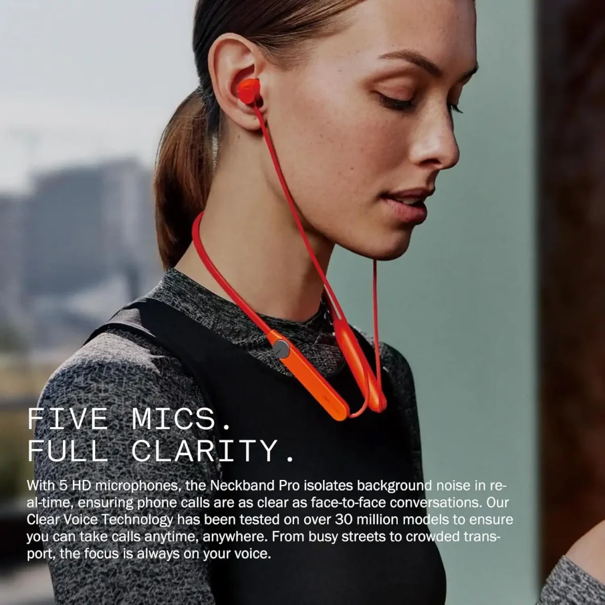 هدفون گردنی سی ام اف CMF Neckband Pro Bluetooth Headphones - Image 6