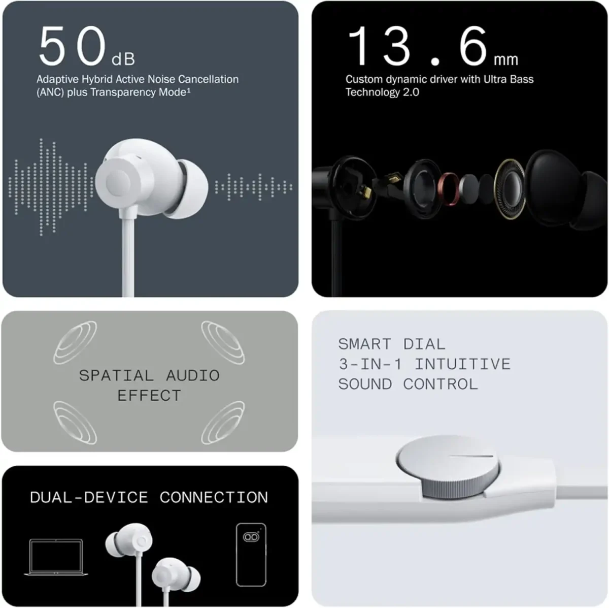 هدفون گردنی سی ام اف CMF Neckband Pro Bluetooth Headphones - Image 2