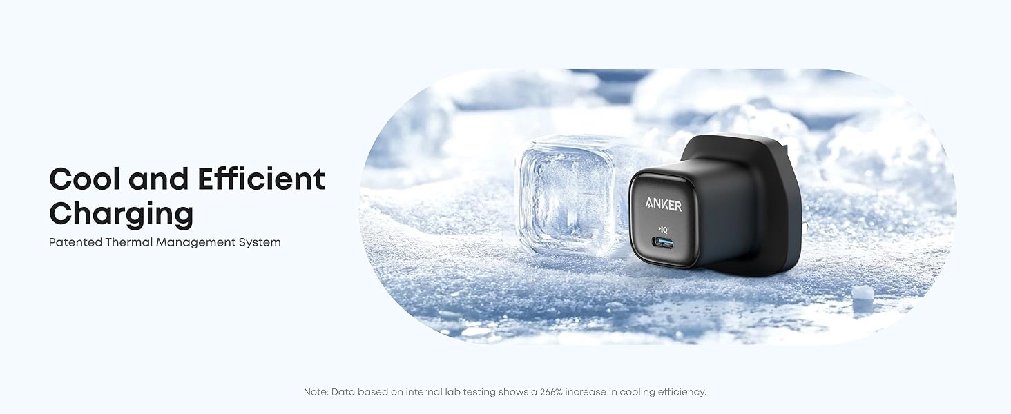 شارژر دیواری 30 وات انکر Anker Zolo GaN Compact Charger 30W A2698 UK سه پین 2 A2698 7 5