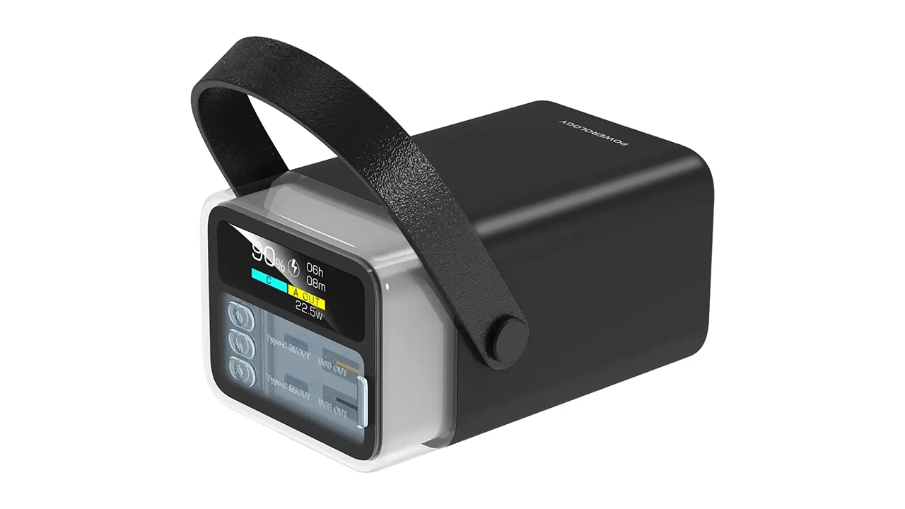 پاوربانک 40000 میلی آمپر پاورولوژی Powerology Halo Beam 40000mAh Power Bank PPBCHA92BK 1 پاوربانک 40000 میلی آمپر پاورولوژی Powerology Halo Beam 40000mAh Power Bank